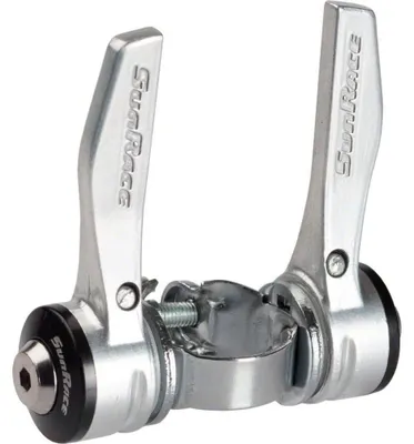 Produktbild von SunRace Schalthebel SLR30 7-fach silber