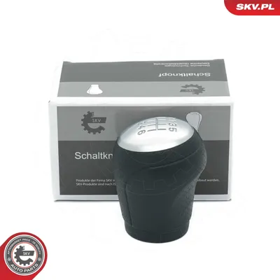 Produktbild von ESEN SKV Schaltknauf Schalthebelknauf Silber 6-Gang für NISSAN Qashqai / Qashqai +2 I (J10, NJ10) JUKE (F15) X-TRAIL (T31) Qashqai / Qashqai+2 I Van