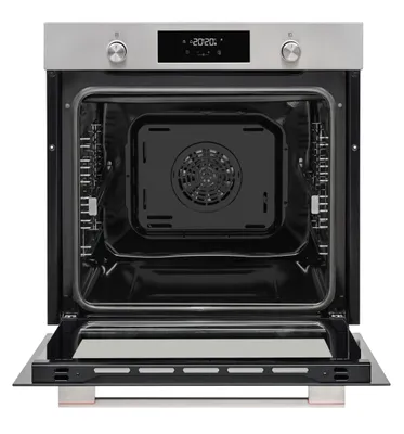 Produktbild von SHARP K-70P19INH-EU Einbaubackofen Heißluft, (78 L, EEK A, 9 Backofenfunktionen, Versenkbare Knebel), (Set von Voll-Teleskopauszügen), Edelstahl