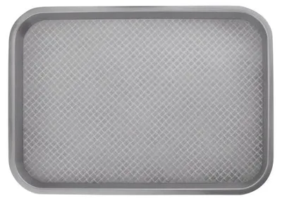 Produktbild von Fast Food Tablett 250 x 350 mm, grau
