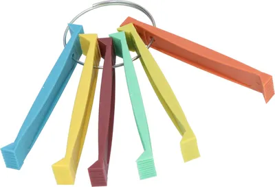 Image de Kit de peignes à lamelles - Kit d'outils de nettoyage ABS pour condenseurs et évaporateurs de climatisation FCR6