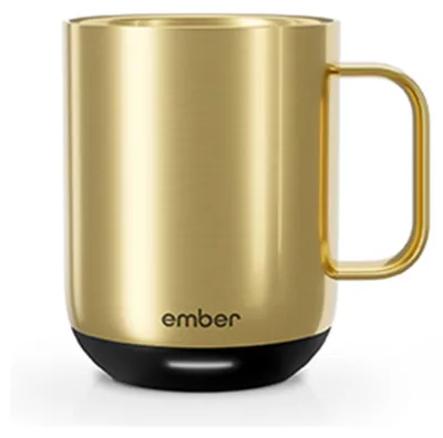 Obrázok produktu pre Ember Mug 2, Samostarný, 0,295 L, Pohár, Univerzálne, Čierna, Zlato, 1 kusov