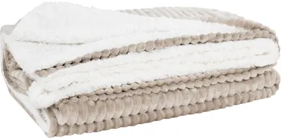 Produktbild von Aspero Flanell Kuscheldecke 150x200 cm