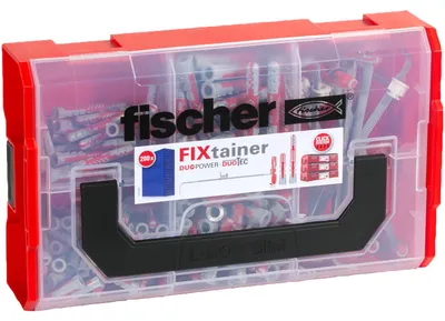 Zdjęcie produktu dla Fischer 200-częściowy zestaw wtyczek FIXtainer DUOPOWER/DUOTEC