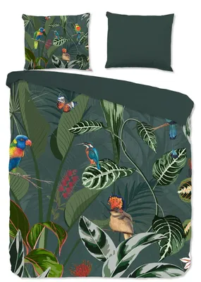 Zdjęcie produktu dla Muller Textiles 20067.44.12, Koc do nakrycia w zestawie, Poszewka na poduszkę dołączona