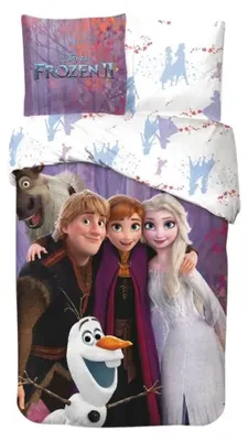 Immagine prodotto di Coprimaterasso Frozen Magic Team 140 x 200 cm - Cotone - 65 x 65 cm