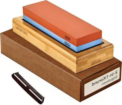 Obrázek produktu pro Oboustranný brusný kámen - zrnitost 1000/6000 - pro kuchyňské nože