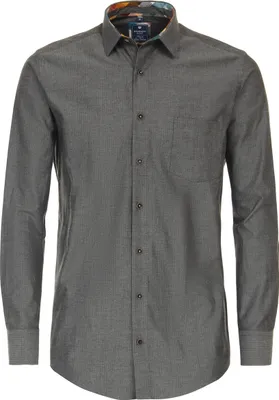 Produktbild von REDMOND Langarmhemd Schwarz 2XL Comfort Fit