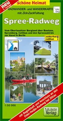 Produktbild von Spree-Radweg 1 : 50 000. Radwanderkarte