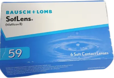 Produktbild von Bausch Lomb Kontaktlinsen Augenoptik SofLens 59 Vorteilspack Komfort Sichtqualität