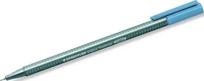 Produktbild von Fineliner triplus 0,3mm Delfterblau Packung mit 10 Stück