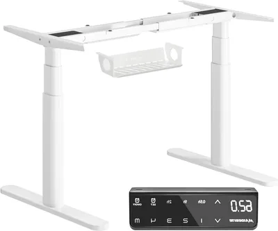Produktbild von Höhenverstellbarer Schreibtisch - Elektrischer Schreibtisch - Steh-Sitz-Schreibtisch - Ergonomischer Schreibtisch - Schreibtischgestell