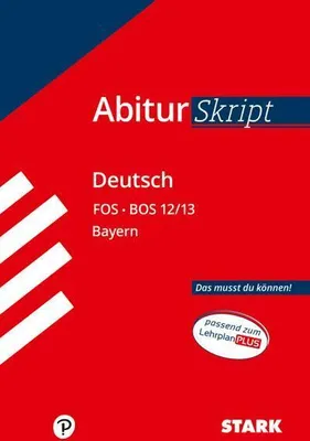 Obrázek produktu pro AbiturSkript FOS/BOS - Deutsch 12/13 Bayern