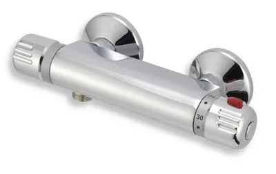 Immagine prodotto di Miscelatore termostatico per doccia 120 mm Aquamat cromato (2664/1,0)