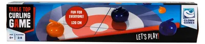 Image de Clown Games | Jeu de curling de table 120cm | Jeu de table pour la maison