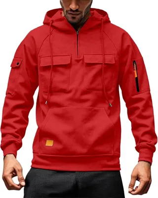 Produktbild von Herren-Kapuzenpullover mit Kängurutasche für den Winter – Sweatshirt – Hoodie