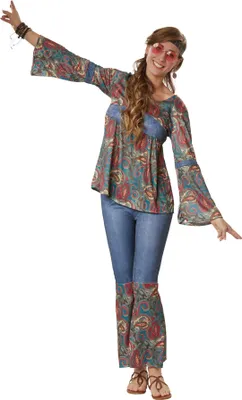 Produktbild von Frauenkostüm Hippie Girl Harmony - XXL