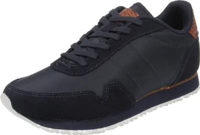Produktbild von Woden WL166 Nora III Leather - Damen Schuhe Sneaker - 009-Dark-Navy, Größe:38 EU