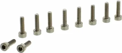 Image de MATTHIES Kit 10 vis hexagonales M4x0,7 12 mm lisses