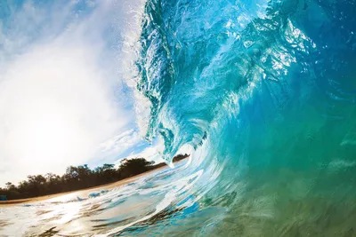 Produktbild von Fototapete - Ocean Wave 375x250cm - Vliestapete
