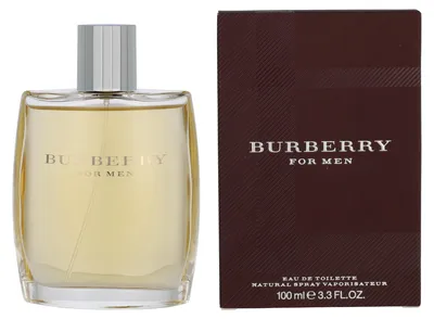 Produktbild von Burberry For Men, Männer, 100 ml, Bergamotte, Lavendel, Minze, Thymian, Geranium, Moschus, Sandelholz, Bernstein, Zedernholz, Spray