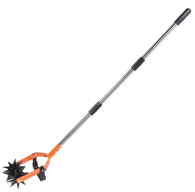 Obrázek produktu pro RealG RC-K-2458 Ruční rotační kultivátor s odplevelovačem a teleskopickou násadou