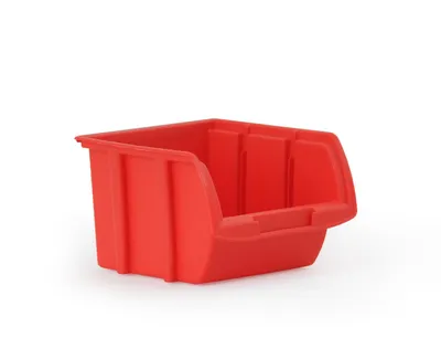 Produktbild von Lagersichtkasten Stanley 10,8x19,1x7,3cm 1Liter rot ineinander verschiebbar 056100-004