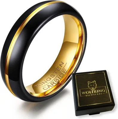 Immagine prodotto di Anello in tungsteno WOLFRING EU19 US09