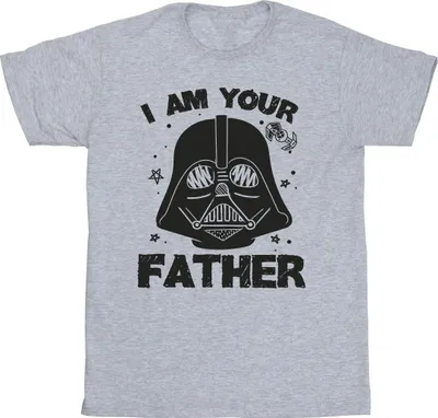 Image de Star Wars - "I Am Your Father" T-shirt pour homme BI54851 (L) (gris sport)