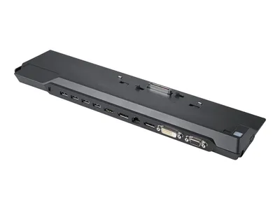 Produktbild von Fujitsu S26391-F1337-L109, Andocken, 3,5 mm, USB Typ-A, Schwarz, Kensington, Fujitsu