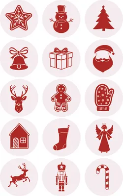 Immagine prodotto di AVERY Zweckform  54479 ZDesign Weihnachts-Sticker "Glossy Zeichen"