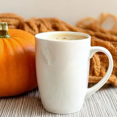 Produktbild von Kaffeetassen Set 4 Stück aus Keramik 590 ml Weiß