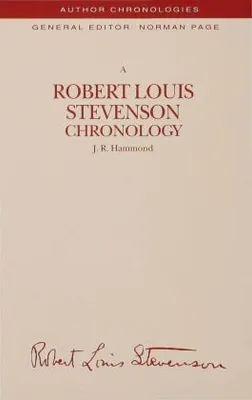 Produktbild von A Robert Louis Stevenson Chronology