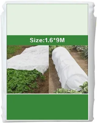 Obrázok produktu pre Zimný fleece pre rastliny, priepustný, 1,6 x 9 m, ochrana proti hmyzu, priedušný, netkaná textília