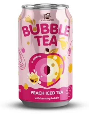 Obrázek produktu pro Bubble Tea Peach neperlivý nápoj 320 ml