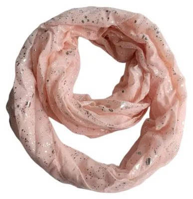 Produktbild von Schal Damen Loop Schal leicht seidig Schlauchschal 70.8 x 33.5 cm
