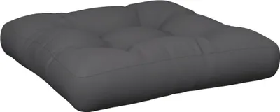Obrázek produktu pro vidaXL Paletový polštář Antracit 60x61,5x10 cm Tkanina