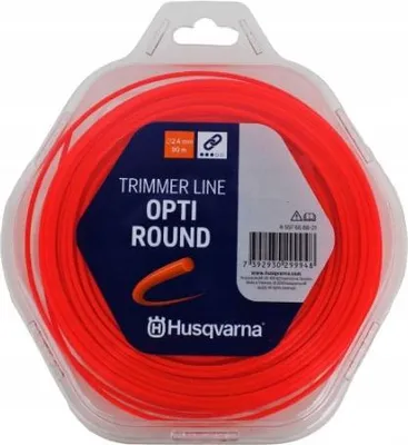 Zdjęcie produktu dla Żyłka do podkaszarki Husqvarna Opti-Round 2,4 mm x 90 metrów
