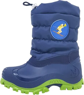 Image de Lurchi - Bottes d'hiver pour garçons, chaussures pour enfants, couleur bleue, modèle de loisirs