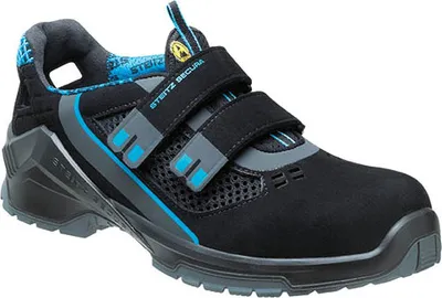 Produktbild von Steitz Secura Sicherheitssandale VD 1000 SST S1 ESD SRC DGUV Gr.43 schwarz/blau