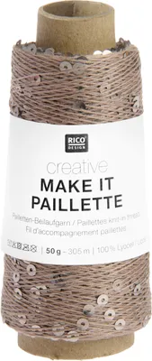 Produktbild von Rico - Creative Make It Paillette 0009 bronze