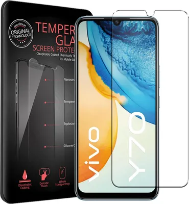 Image de 2x film de protection pour Vivo Y70 film de téléphone portable protection en verre blindé film de protection d'écran