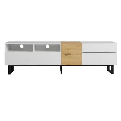 Produktbild von Lowboard, 180/38/50 cm, TV-Schrank, Fernsehtisch, Fernsehschrank, Wohnzimmer Sideboard, stehend