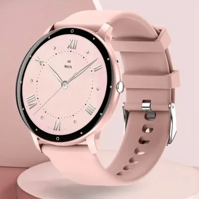 Produktbild von Damen's Fitnessuhr mit Telefonfunktion HD-Display, 120+ Sportmodi, Blutsauerstoff Aktivitätstracker für Android/iOS, Smartwatch