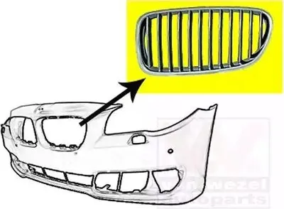 Immagine prodotto di VAN Wezel | Griglia radiatore (0619511) per BMW