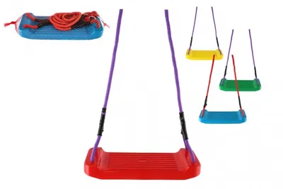 Produktbild von Houpačka/Houpací prkénko plast 43x17cm nosnost 25kg 4 barvy v síťce