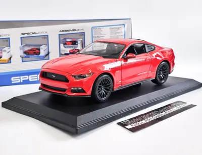 Obrázek produktu pro Ford Mustang - červená MAISTO 1:18