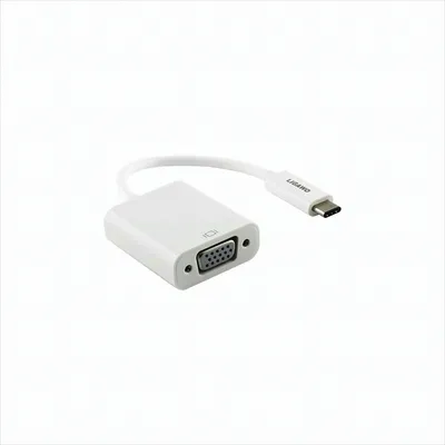 Produktbild von Ligawo 6518948 USB 3.1 Typ C Stecker an VGA Buchse Adapter weiß