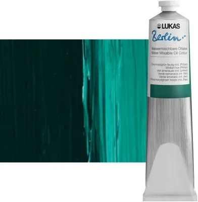 Obrázok produktu pre Lukas Berlin Olejová farba Viridian Hue 200 ml 1 ks