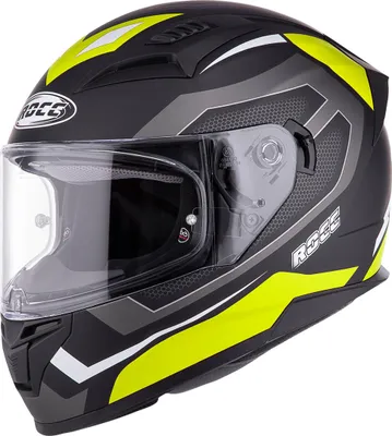 Produktbild von Rocc 331 Helm, schwarz matt/neon, XS